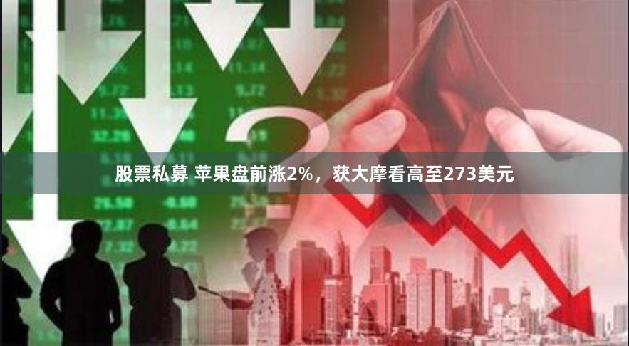 股票私募 苹果盘前涨2%，获大摩看高至273美元